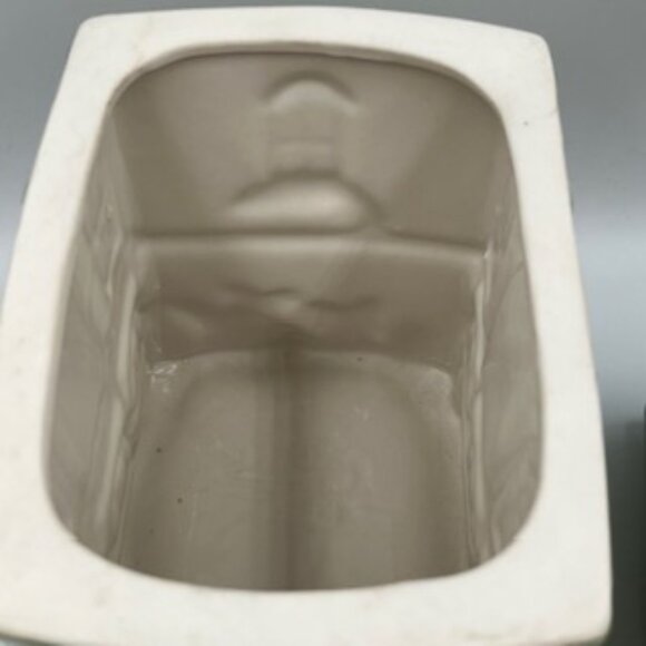 Vintage Post Office Victorian Style Ceramic Cookie Jar Hand painted - Picture 10 of 12